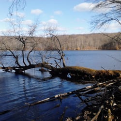 Crescent Lake - Walkable. Red trail.