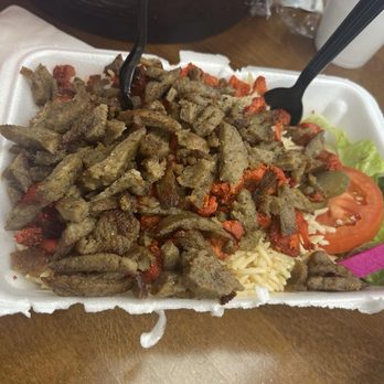 Al Sham - Mixed (lamb and chicken) shawarma platter - New American Near Me - Willow Grove, Pennsylvania