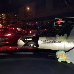 ABC Union Cab Co - This is how this woman drives.  Cut across 3 lanes of traffic and almost hit us. December 11 at 515 pm