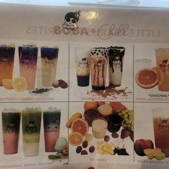 Boba And Chill - boba menu - Bubble Tea Near Me - Pembroke Pines, Florida