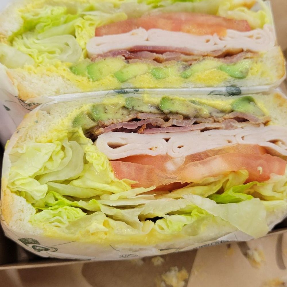Tous Les Jours - BELT sandwich: Bacon, Eggs, Lettuce, and Tomato sandwich - Bakeries Near Me - Germantown, Maryland Tous Les Jours - BELT sandwich: Bacon, Eggs, Lettuce, and Tomato sandwich - Bakeries Near Me - Germantown, Maryland
