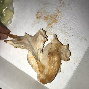 Buffalo Wild Wings - Raw chicken? Disgusting. Never again going to this place - American Near Me - Farmingdale, New York