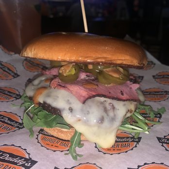 Bad Daddy's Burger Bar - Pastrami Burger* - Burgers Near Me - Decatur, Georgia Bad Daddy's Burger Bar - Pastrami Burger* - Burgers Near Me - Decatur, Georgia