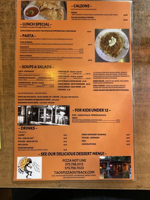 Taos Pizza Out Back by null