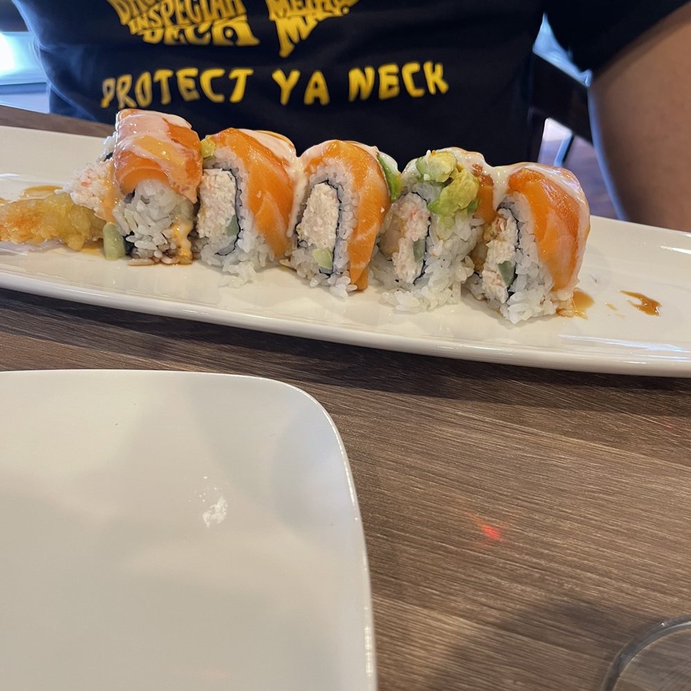 Ahi Sushi - Orange Dragon Roll - Sushi Bars Near Me - Bakersfield, California Ahi Sushi - Orange Dragon Roll - Sushi Bars Near Me - Bakersfield, California
