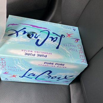 CVS Pharmacy - Seltzer water which the clerk wiped off for me! - Drugstores Near Me - Huntington, New York
