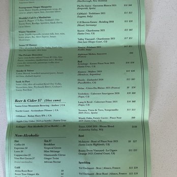 VIM Dining & Desserts - Cocktails, beer, and wine list - New American Near Me - Santa Cruz, California VIM Dining & Desserts - Cocktails, beer, and wine list - New American Near Me - Santa Cruz, California