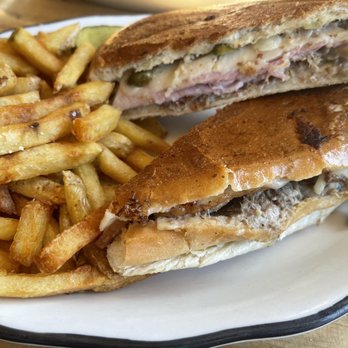 Hot Suppa - Cubano sandwich with a side of fries - Breakfast & Brunch Near Me - Portland, Maine