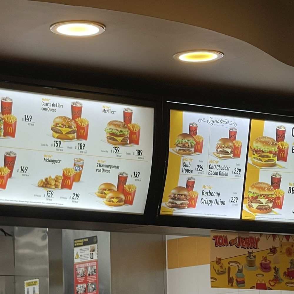 McDonald's - Menu - Burgers Near Me - Cancún, ROO McDonald's - Menu - Burgers Near Me - Cancún, ROO