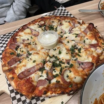 La Casa Mia - Mentaiko cream pizza - Italian Near Me - Milpitas, California La Casa Mia - Mentaiko cream pizza - Italian Near Me - Milpitas, California