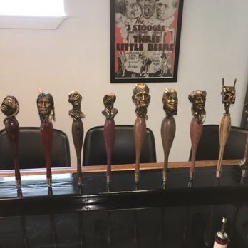 Rock Coast Brewery - a row of beer taps - Breweries Near Me - Loveland, Colorado Rock Coast Brewery - a row of beer taps - Breweries Near Me - Loveland, Colorado