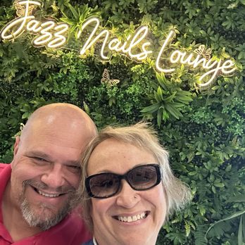 Jazz Nails Lounge - Me and hubby - Nail Salons Near Me - Henderson, Nevada