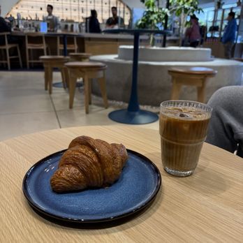 Moonwake Coffee Roasters - Croissant and iced vanilla latte - Coffee Roasteries Near Me - San Jose, California Moonwake Coffee Roasters - Croissant and iced vanilla latte - Coffee Roasteries Near Me - San Jose, California