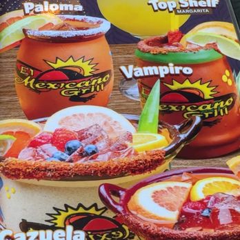 El Mexicano Grille - Drinks - Mexican Near Me - Ennis, Texas