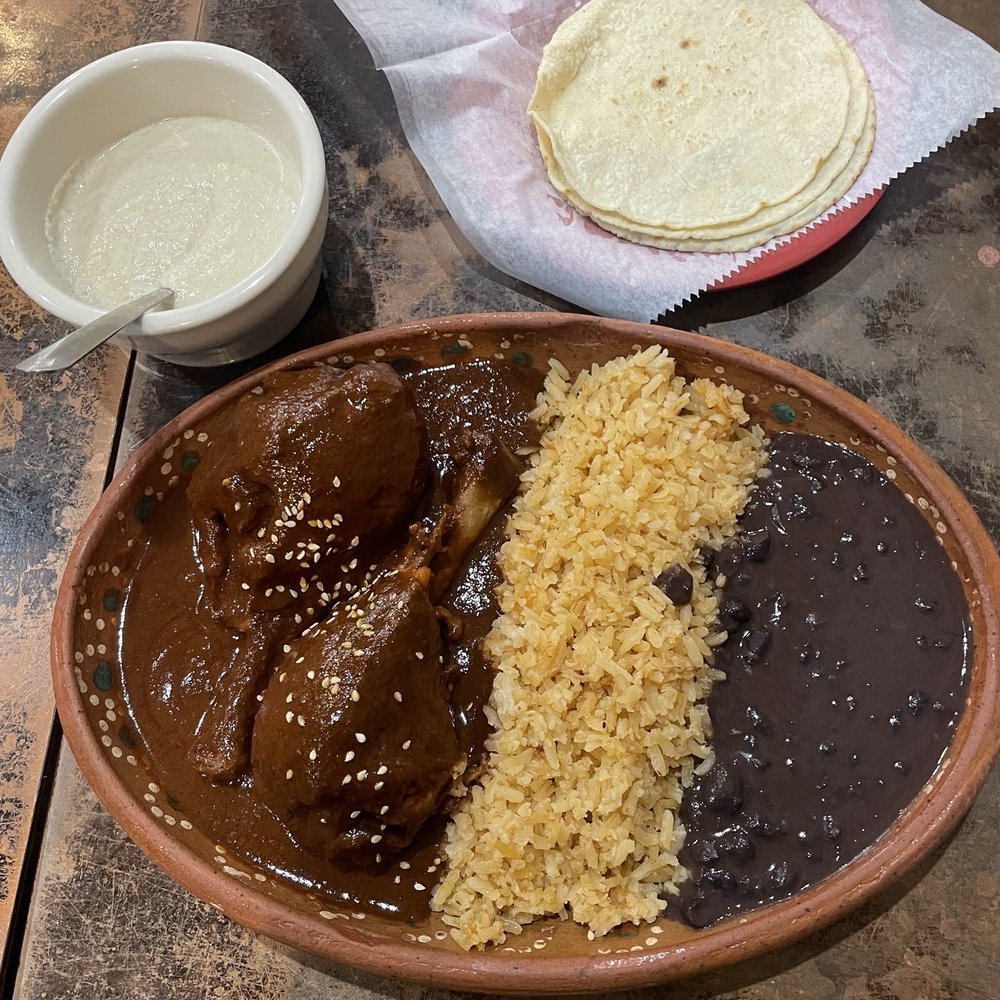 La Morada - Mole Poblano, Mole Blanco (side) - Mexican Near Me - Bronx, New York