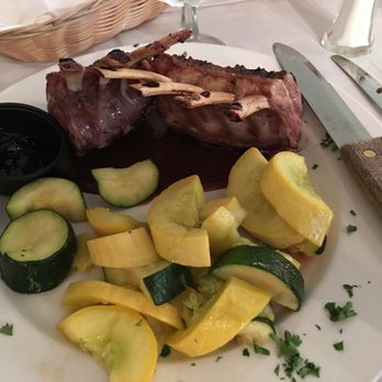 Sans Souci - Rack of Roasted Rack of New Zealand Lamb - American Near Me - Meriden, Connecticut
