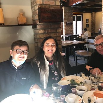 la Madeleine - My parents with my firstborn enjoying their meal. - Bakeries Near Me - Reston, Virginia