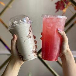 Best Day Ever Nutrition - Oreo shake, strawberry tea