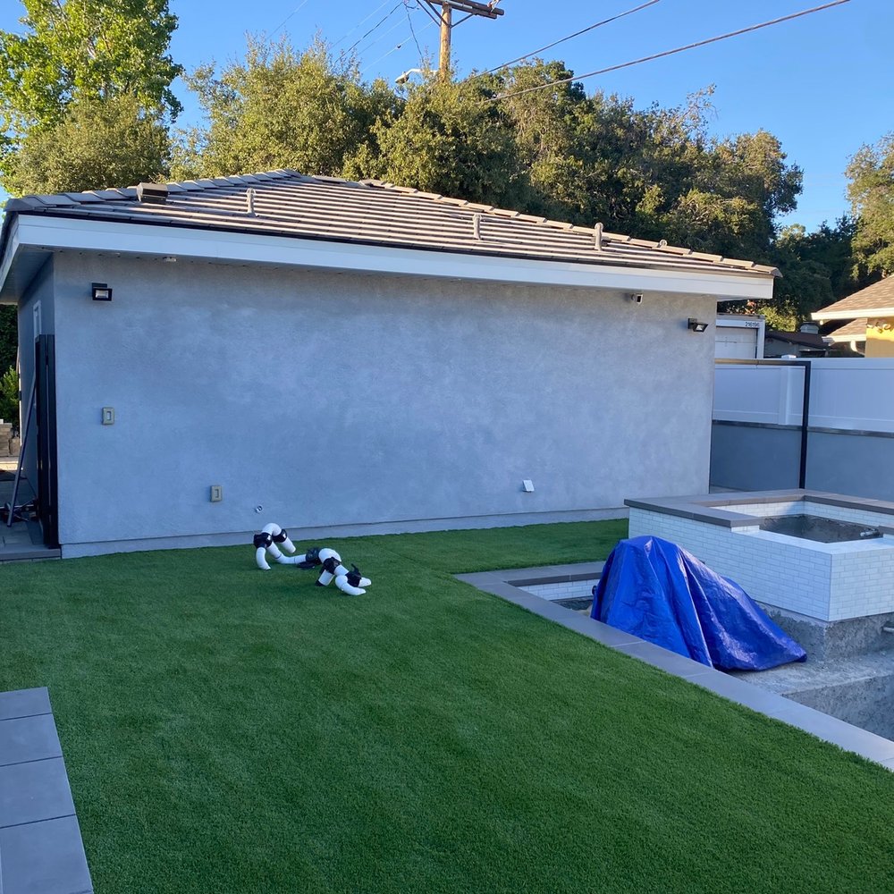 Stucco sand finish Stucco sand finish