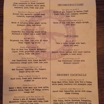Whiskey Tango Foxtrot - Craft cocktail menu - Cocktail Bars Near Me - Wilmington, North Carolina Whiskey Tango Foxtrot - Craft cocktail menu - Cocktail Bars Near Me - Wilmington, North Carolina
