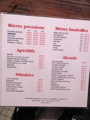 Menu photo 1 Chez Nénesse Paris, 75 Menu photo 1 Chez Nénesse Paris, 75