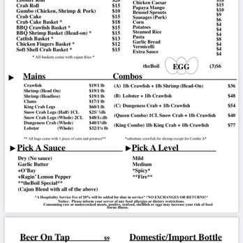 theBoil - The Menu - Cajun/Creole Near Me - New York, New York theBoil - The Menu - Cajun/Creole Near Me - New York, New York
