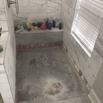 All Versa Tile - Demo, this was a repair job - Tiling Near Me - Bogart, Georgia All Versa Tile - Demo, this was a repair job - Tiling Near Me - Bogart, Georgia