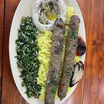 Alnabulsi Kitchen - Kofta Kebab Plate - Mediterranean Near Me - Arlington, Texas Alnabulsi Kitchen - Kofta Kebab Plate - Mediterranean Near Me - Arlington, Texas