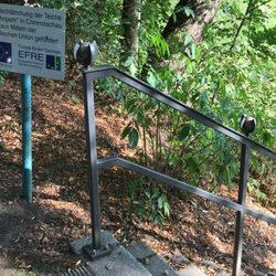 Sahnpark - Sahnpark mestský park Crimmitschau