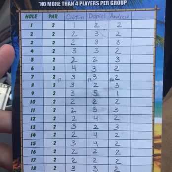 Tropical Adventure Mini Golf - Scorecards - Mini Golf Near Me - Calabash, North Carolina Tropical Adventure Mini Golf - Scorecards - Mini Golf Near Me - Calabash, North Carolina