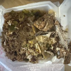 Caribbean Kitchen Bar and Grill - Spoiled food. If you know the smell of spoiled rice and beans then you know....