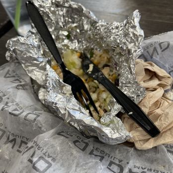 Condado Tacos - 'Easy Pleasy' burrito aftermath. - Tacos Near Me - Ann Arbor, Michigan Condado Tacos - 'Easy Pleasy' burrito aftermath. - Tacos Near Me - Ann Arbor, Michigan