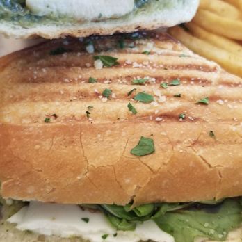 Slice of Brooklyn Wood Fired Pizza & House Made Pasta - Chicken pesto caprese panini - Pizza Near Me - Hamilton Square, New Jersey