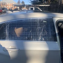 Damaged Window Damaged Window