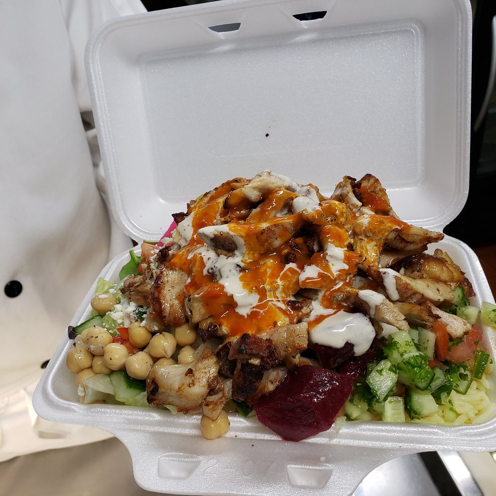 Salad House - How they manage to close the small chicken shawarma container is a mystery to this day - Salad Near Me - Toronto, Ontario Salad House - How they manage to close the small chicken shawarma container is a mystery to this day - Salad Near Me - Toronto, Ontario