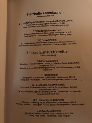 Menu photo 4 Restaurant Altes Eishaus Gießen, HE Menu photo 4 Restaurant Altes Eishaus Gießen, HE