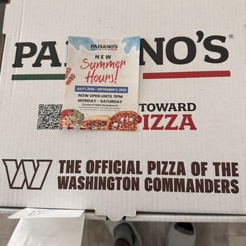 Paisano's Pizza - Pizza Near Me - Stafford, Virginia