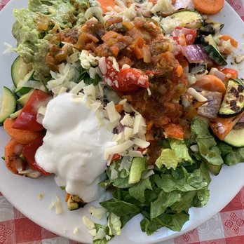 Palapa - Vegetarian Tostada $12 - Mexican Near Me - Santa Barbara, California Palapa - Vegetarian Tostada $12 - Mexican Near Me - Santa Barbara, California