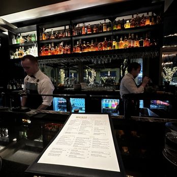 Wicked Butcher - Bar layout from a high chair view - Steakhouses Near Me - Dallas, Texas Wicked Butcher - Bar layout from a high chair view - Steakhouses Near Me - Dallas, Texas