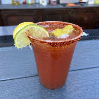 Foggy Goggle - Kona Wave Premium Michelada ($13) - Cocktail Bars Near Me - Wrightwood, California Foggy Goggle - Kona Wave Premium Michelada ($13) - Cocktail Bars Near Me - Wrightwood, California