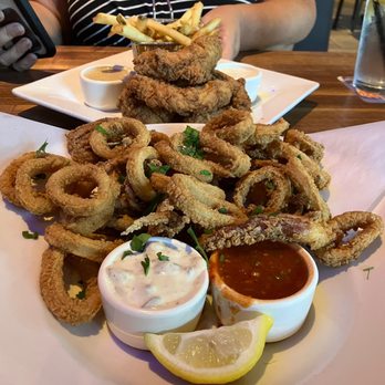 Yard House - Calamari and chicken tenders - New American Near Me - Bakersfield, California