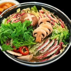 Seoul Salon 1988 - Beef&Napa Soup(Mille-Feuille Nabe) 千层锅(白菜火锅)