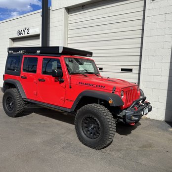 TRU Automotive - Greatly improved aerodynamics!  I hardly felt the RTT up there while driving home at 75mph after the 500-mile diff service! - Auto Repair Near Me - Denver, Colorado