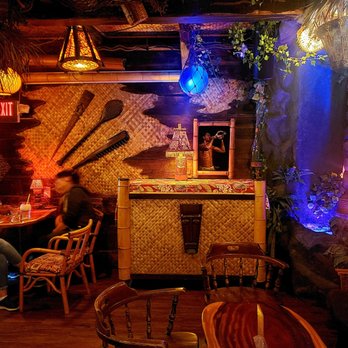 Forbidden Island - Cool lighting for mood enhancement - Tiki Bars Near Me - Alameda, California