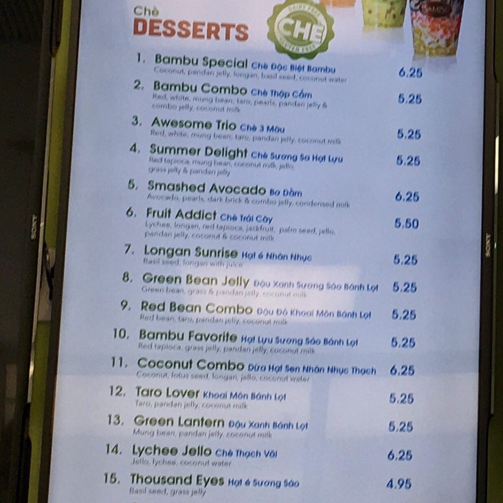 BAMBU - Bubble Tea Near Me - Edmonds, Washington