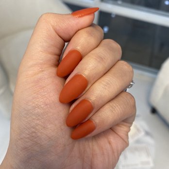 Kayla Nails - Burnt orange opi dip (#60) with matte finish - Nail Salons Near Me - Los Gatos, California Kayla Nails - Burnt orange opi dip (#60) with matte finish - Nail Salons Near Me - Los Gatos, California