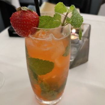 Masraff's - Strawberry Mojito - New American Near Me - Houston, Texas