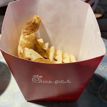 Chick-fil-A - Half filled large fries - Fast Food Near Me - Chula Vista, California