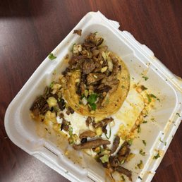 Al pastor burnt garbage