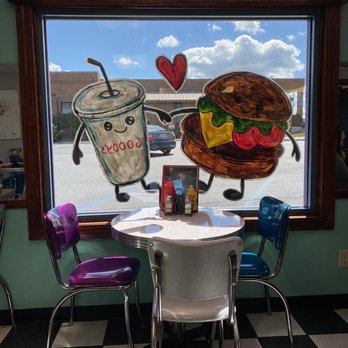 Goody's Steakburgers - Cute 50s style diner interior - Fast Food Near Me - Sedalia, Missouri Goody's Steakburgers - Cute 50s style diner interior - Fast Food Near Me - Sedalia, Missouri